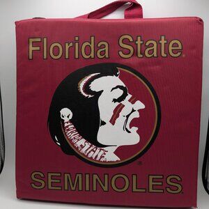 Florida State Seminoles FSU Stadium Seat Cushion, Original Logo Before 2014, NWT